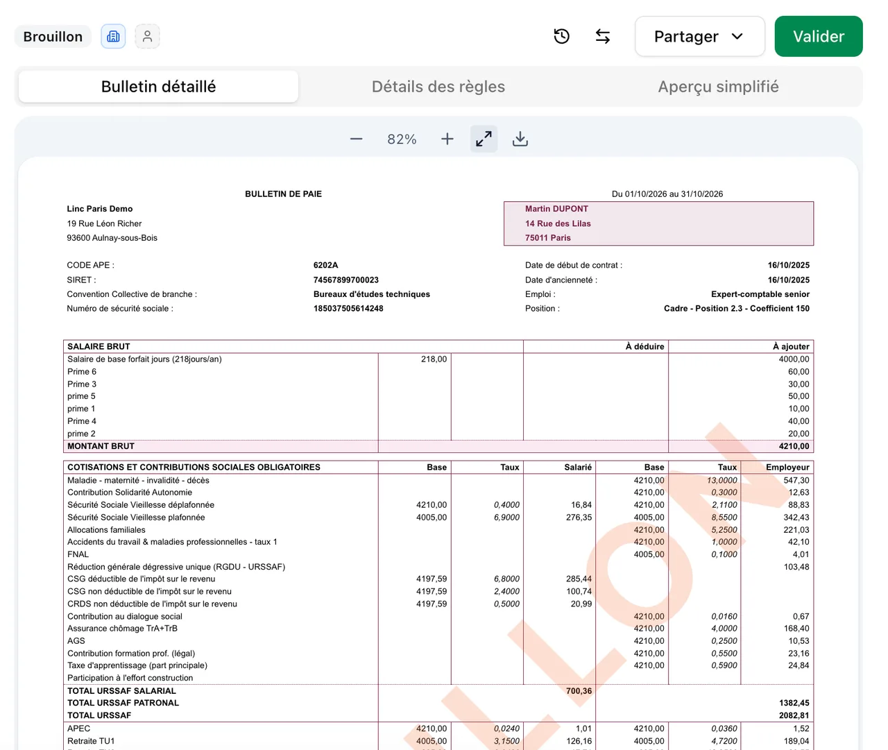Simplification des statuts de bulletins : "validez" un bulletin quand il est prêt, "partagez-le" quand vous le décidez (2/8)