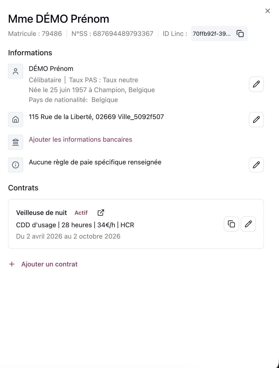 Créez une fiche salarié en important simplement le contrat de travail (3/3)