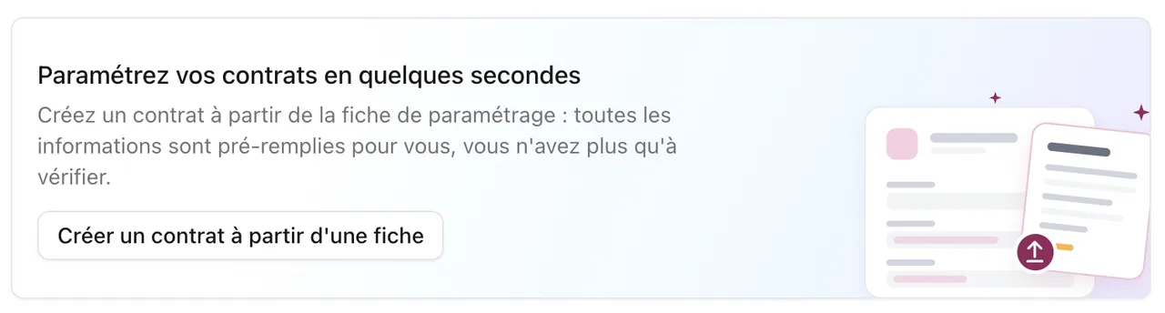 Créez et mettez à jour vos contrats de Mutuelle/Prévoyance/Retraite supplémentaire, en important la fiche de paramétrage (FPOC) (1/3)