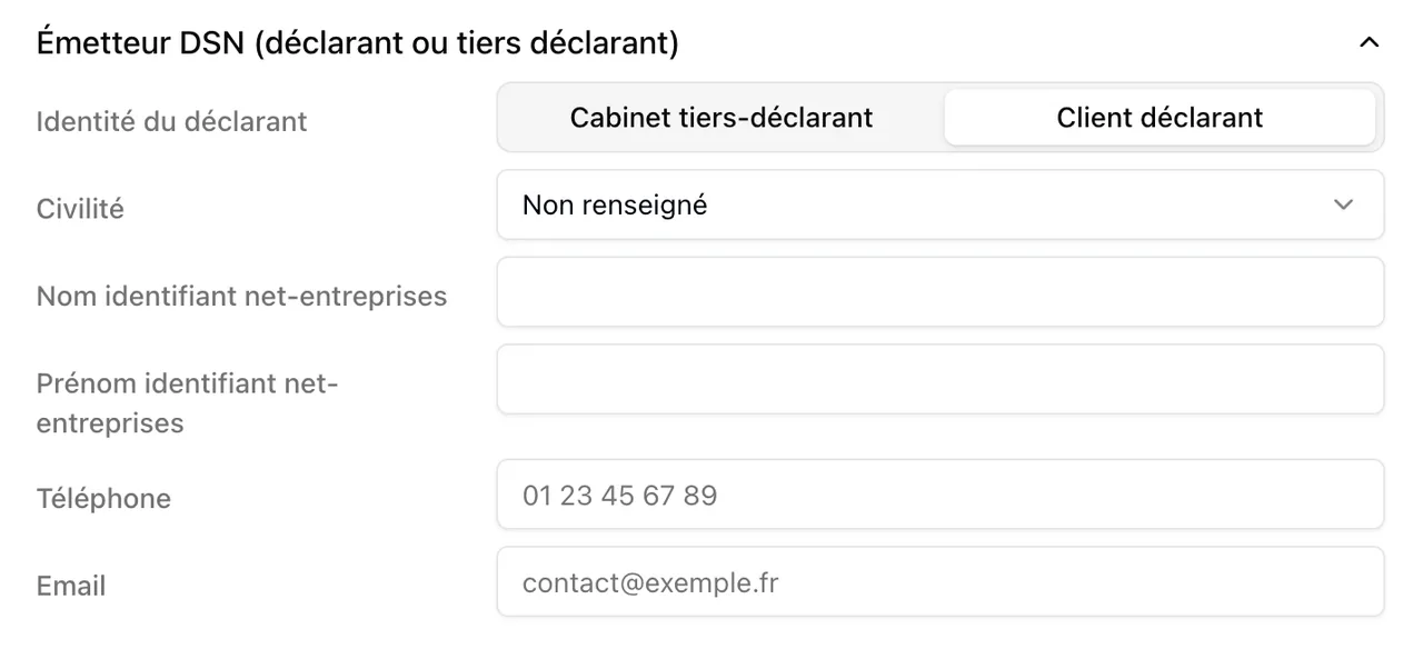 Possibilité de configurer votre compte net-entreprises sur Linc pour activer la connexion en EDI (2/2)